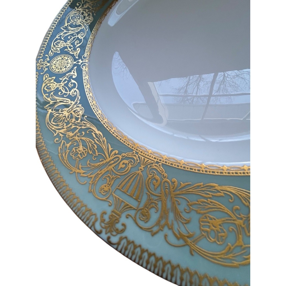 Royal Worcester 1966 BALMORAL Fine Bone‎ China England 10 1/2" DINNER PLATE 2x